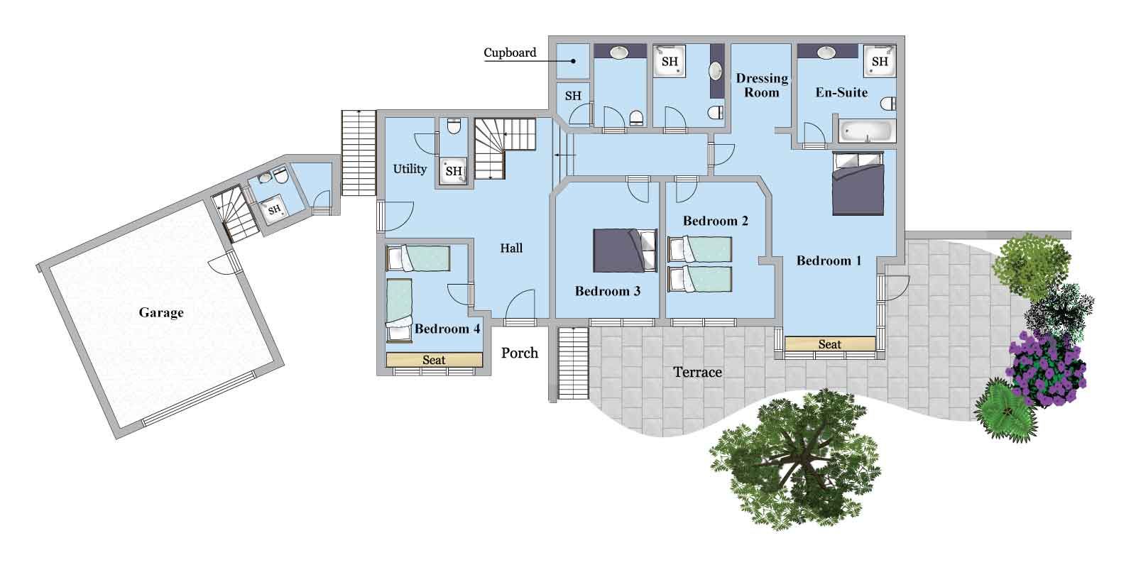 Tomhara ground floor plan